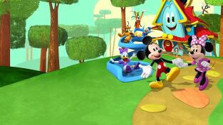 Disney Junior Mickey Mouse Funhouse. T(T1). Disney Junior... (T1): ¡Al espacio! / Buscando el tesoro