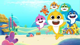 El gran show de Baby Shark. T(T1). El gran show de... (T1): Cuando pides un deseo a un pez / El desafío