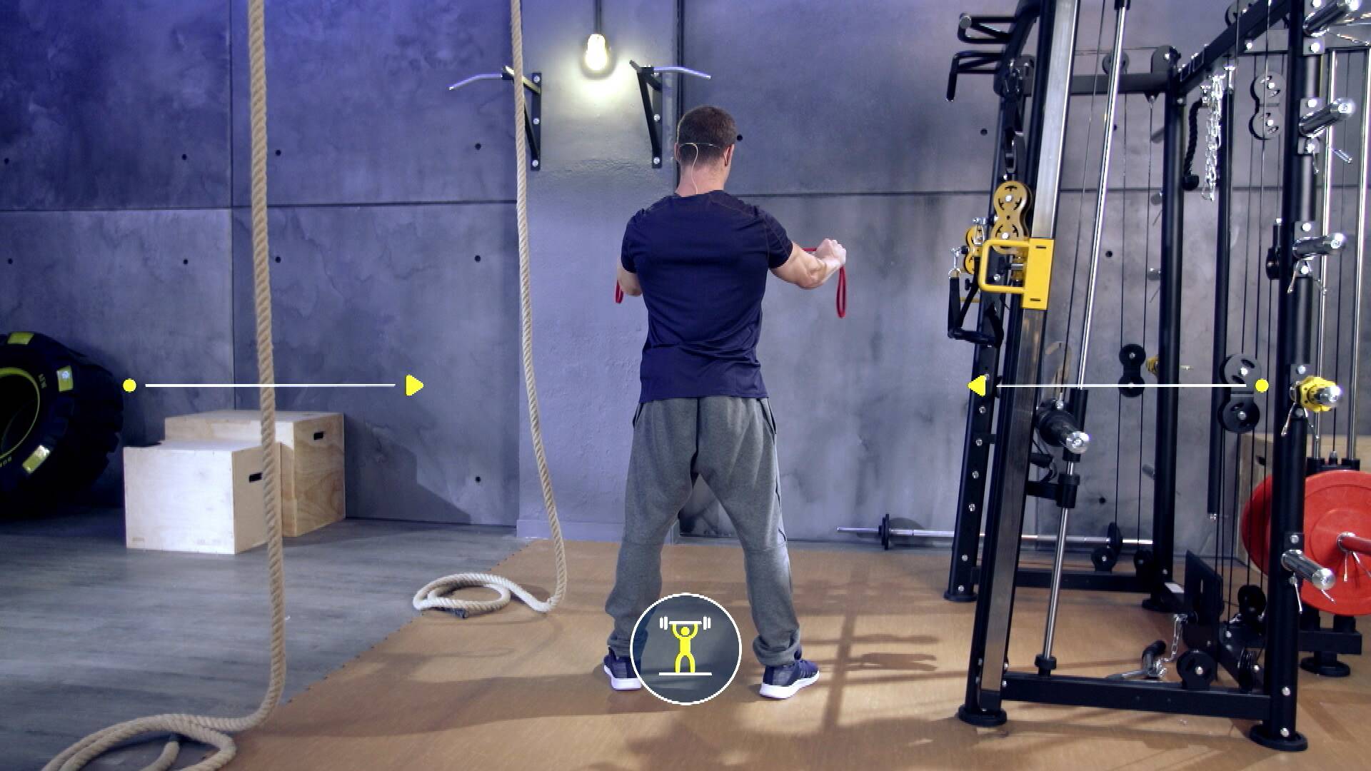 El Gym de #Vamos (1): Alta Intensidad. Brazos en la jaula con Yerai Alonso