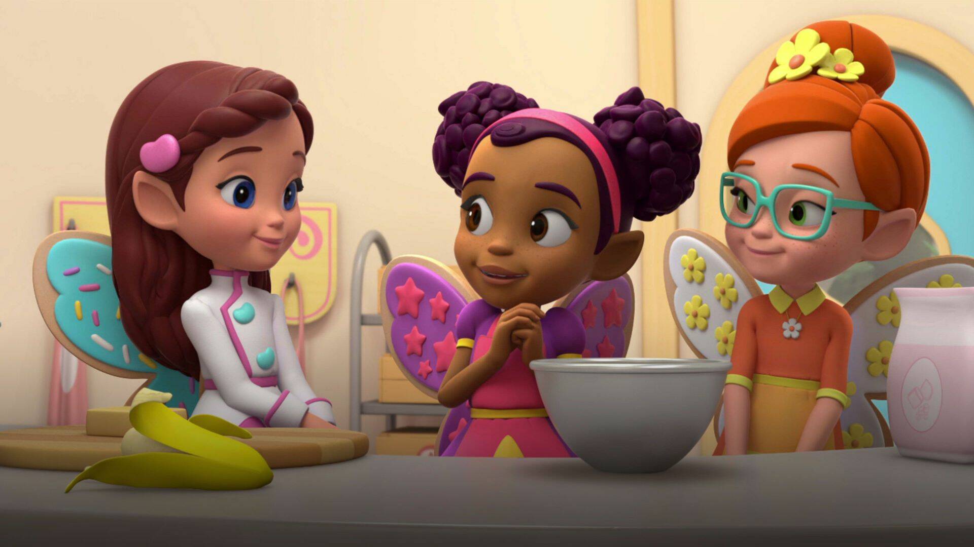 Butterbean's Café (T1): ¡La inocentada!; ¡La sorpresa de cumpleaños para Dazzle!