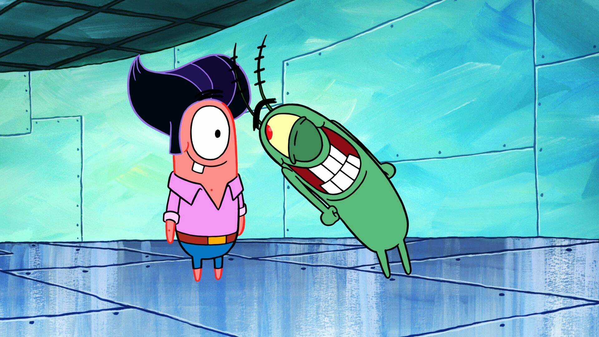 Bob Esponja (T13): La maceta; Bob Esponja en el desfile