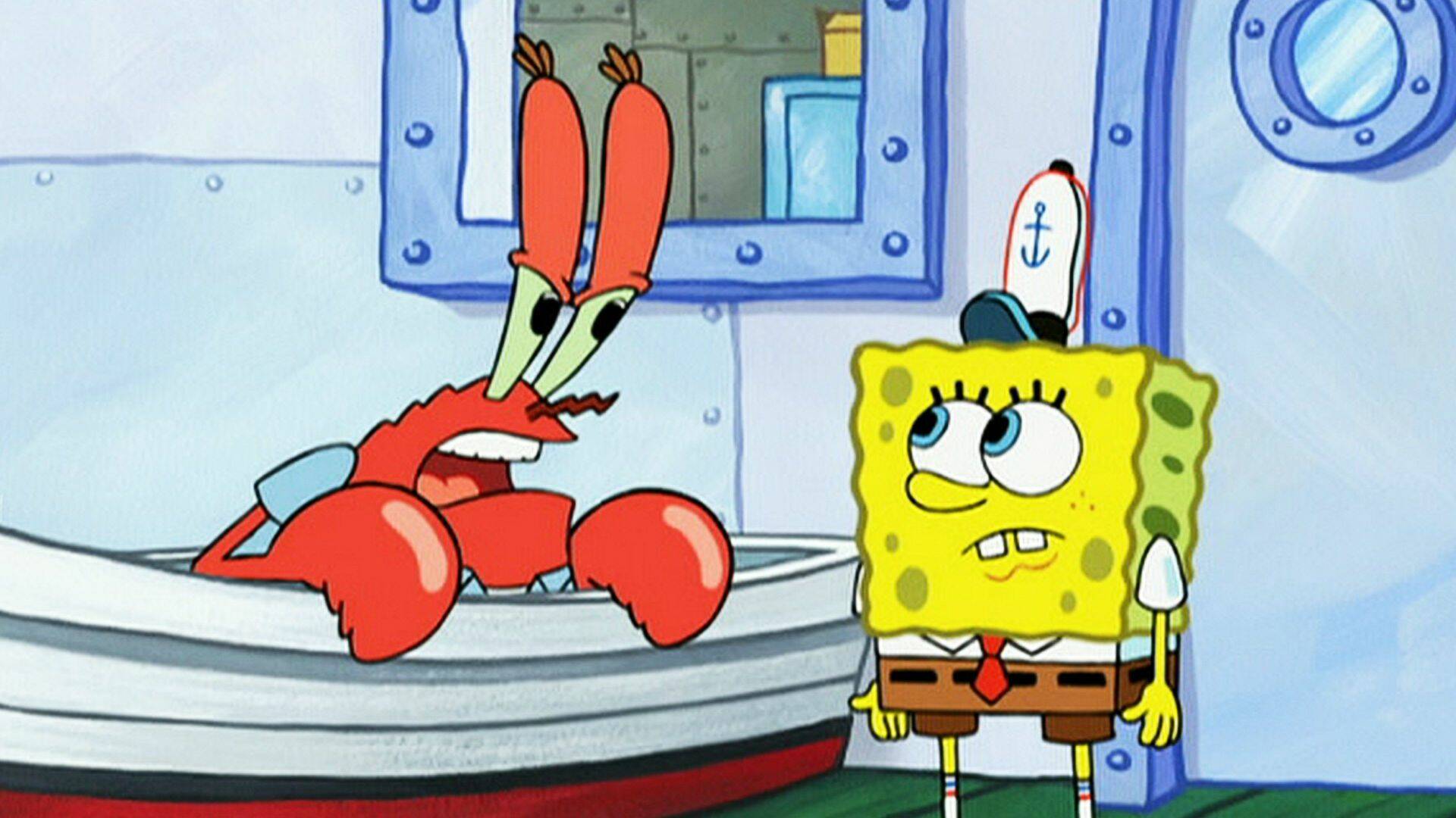 Bob Esponja (T8): Calamaritis; Loca carrera de demolición