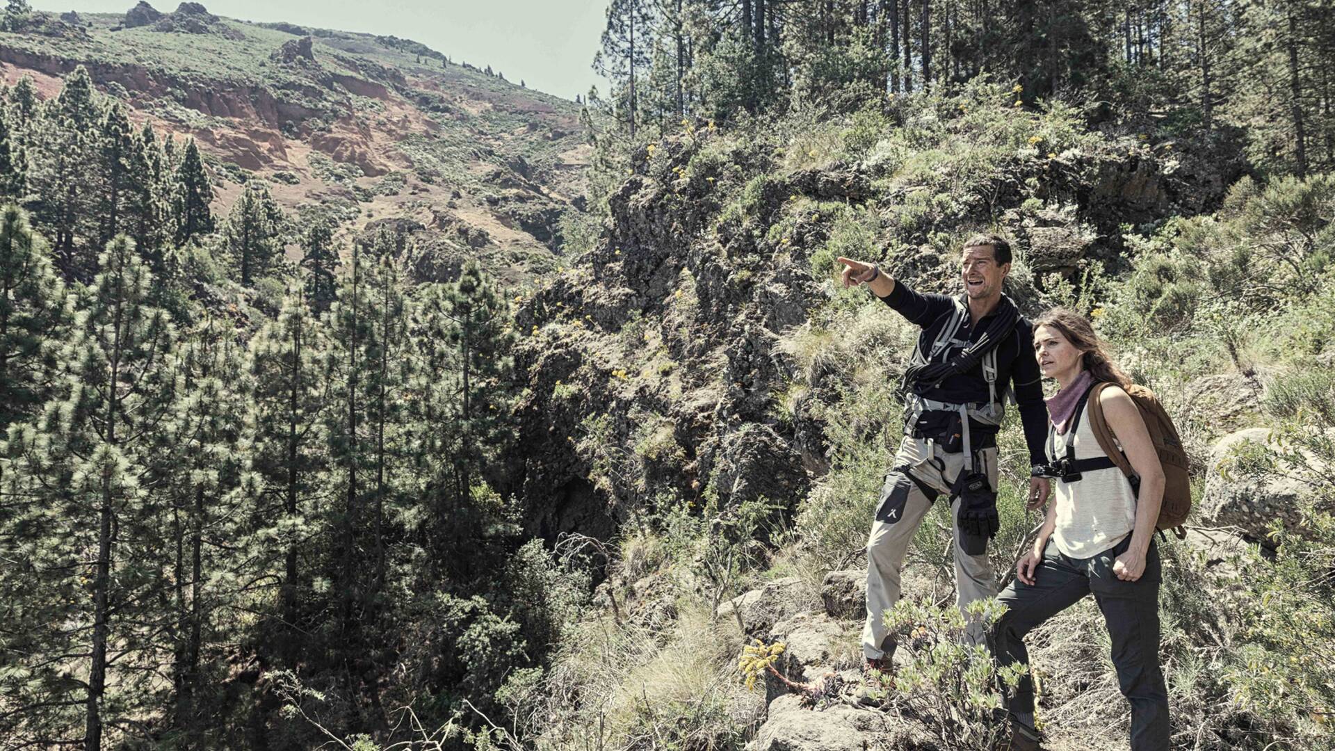 Famosos en peligro con Bear Grylls