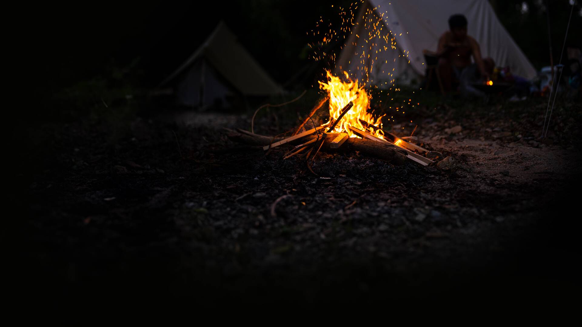 Campamento base (T1): Nazaret y Fran
