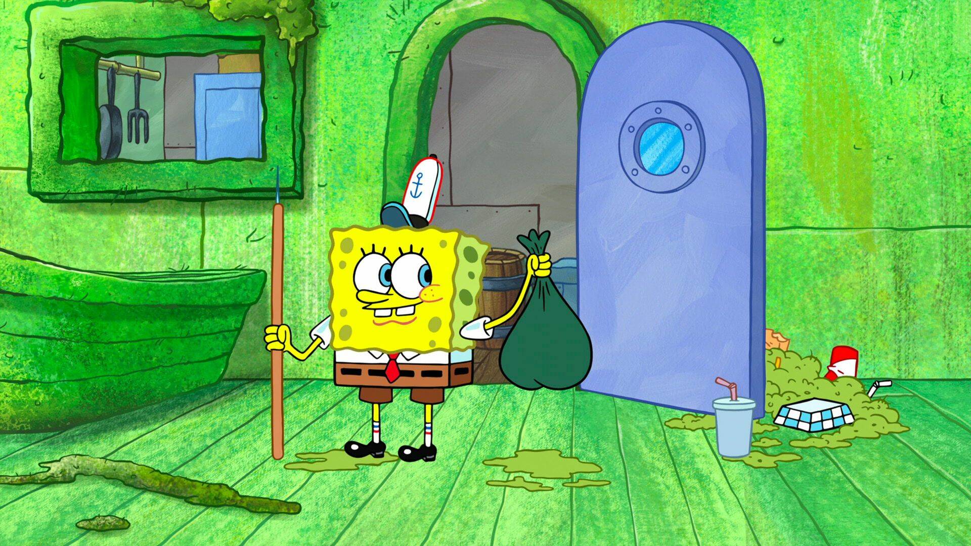 Bob Esponja (T15): Sammy Suckerfish; Bob en la gran liga