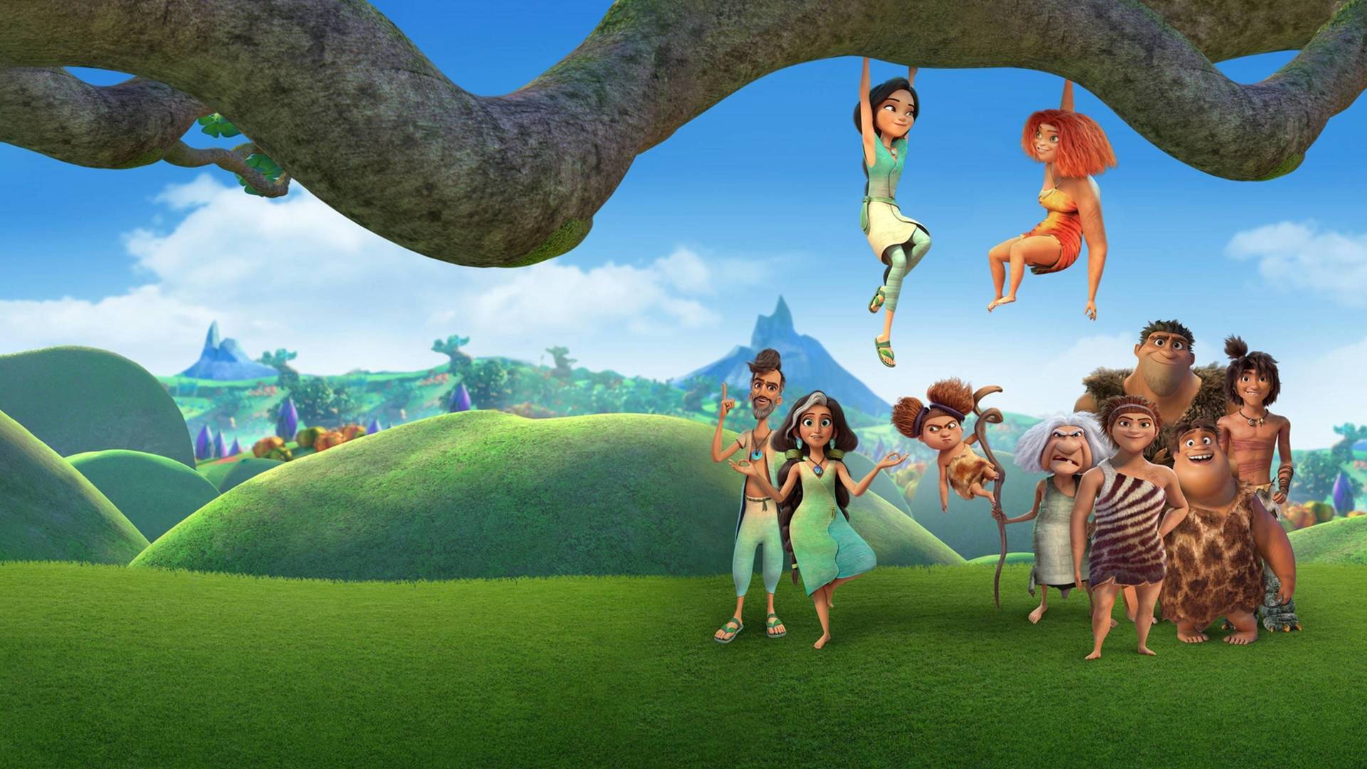 El Árbol Familiar de Los Croods